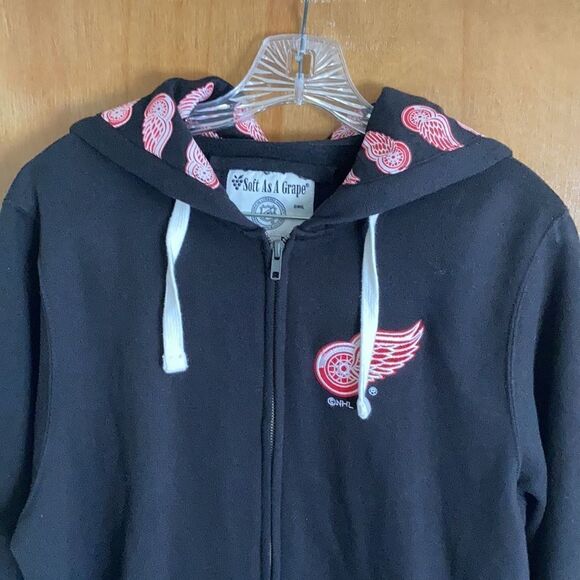 NHL Soft As A Grape Official NHL Full ZIP Hoodie - Picture 4 of 8